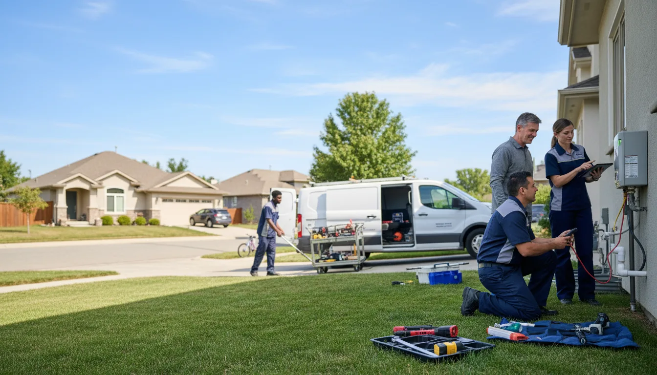 Tankless water heater service in San Marino, CA